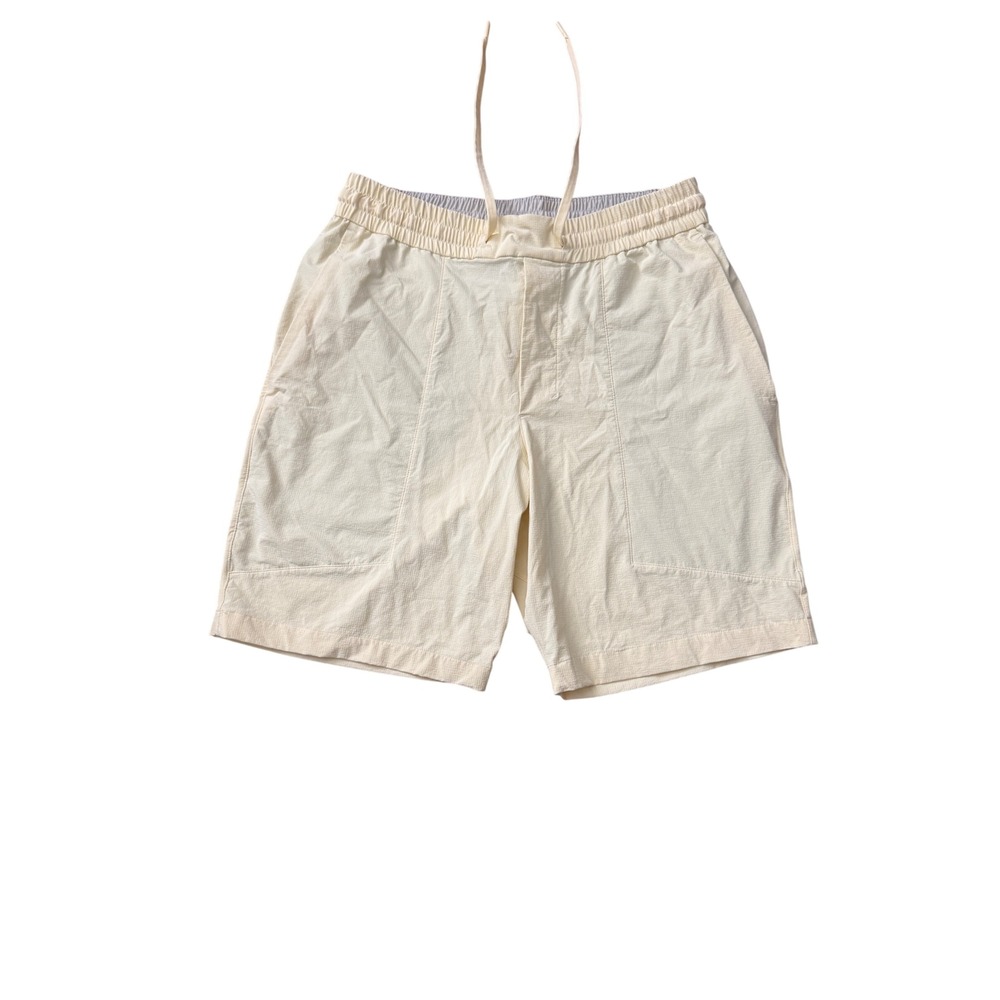 Lululemon Bowline Short 8" Ripstop Cream Yellow Mens Size Medium M SKU64